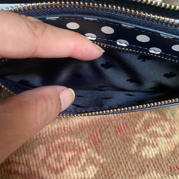 NWT Kate Spade Inchworm Medium L-Zip Wristlet - Picture 5 of 5